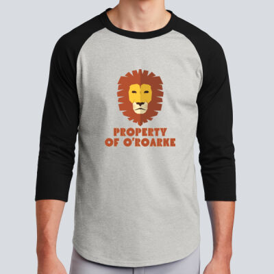 Adult Raglan T-Shirt - Property of O'Roarke Thumbnail