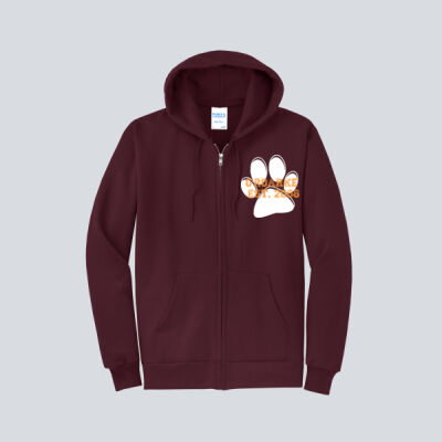 Adult Zip Jacket - O'Roarke Paw Print Thumbnail